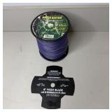 Weed Eater Premium Edge Line & 8" Weed Blade