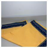 52x52 Yellow/Blue Bee & Floral Pattern