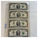 (4) 2003 Consecutive United States $2 Federal