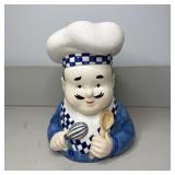1999 The Cellar Chef Baker Ceramic Cookie Jar by