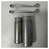 (2) Snap-On 9/16" & 11/16" Deep Sockets