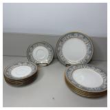 (11) Noritake Polonaise Japan Retired Pattern