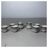 Noritake Polonaise Japan Retired Pattern Cups,