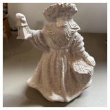 1995 14 1/2" Ceramic Father Christmas Figure