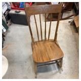 Solid Wood Rocking Chair