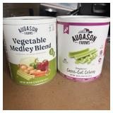 (2) Sealed Augason Farms dehydrated vegetable