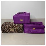 (3) New JM New York Organizers- Purple/Leopard
