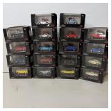 (19) New Malibu International 1:87 Model Cars