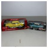 1:24 Johnny Lighting 1949 Mercury Coupe & M2