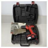 Skil Cordless 18 Volt Drill with Case & Black &