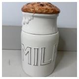10" Milk Can Cookie Jar