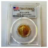 2016-W Standing Liberty Quarter First Strike 100th