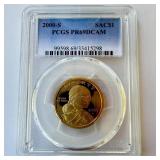 2000-S Sacagawea $1 PCGS PR69DCAM