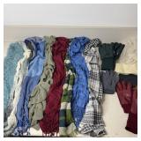 (8) Assorted Scarfs & Gloves