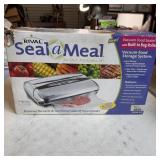 New Rival Seal A Meal Vacuum Sealer With Built