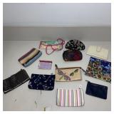 Assorted Wallets/Travel, Make Up Bags