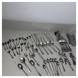 90Pc Assorted Flatware- WONDERFUL CUSTOM DESIGN