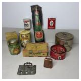 Table Lot- F.D. Kees MFG. CO. Metal Three Point