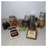 Assorted Tin Containers- Hershey