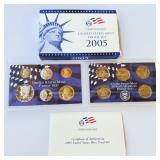 2005 Untied States Mint Proof Set