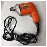 Black & Decker 1/4" VAR SPD Rev Drill
