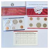 1987 United States Mint Uncirculated Coin Set w/