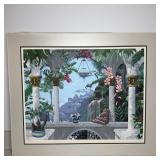 45x38 "Meditation in Tijuca" Signed Serigraph By