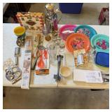 Kitchen Lot- New BBQ Fork, Egg Poacher, Bamboo