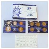 2002 Untied States Mint Proof Set