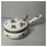Vintage Porcelain Silent Butler Crumb Catcher