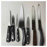 (7) Assorted Kitchen Knives- Wilkinson,