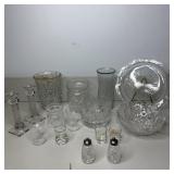 Glass/Crystal Dishes & Decor- Vases, Serving