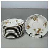 (11) 5 1/2" Haviland Limoges France Autumn Leaf