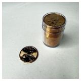 (20) 2003 D Sacagawea $1 Dollar Coins