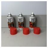 (3) Rust-Oleum Flat Red Automotive High Heat