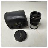 Original PEAK No. 1975 Scale Loupe 7X With Black
