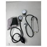 Aneroid Sphygmomanometers & Stethoscope