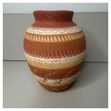 6 1/2" Native American Signed Navajo Pottery Vase
