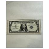 1957 STAR NOTE Blue Seal United States Dollar