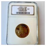 2001-S $1 PF 69 Dollar Ultra Cameo Sacagawea