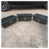 (3) 29" Earth Box Planters