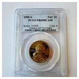 2005-S Sacagawea $1 PCGS PR69DCAM