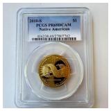 2010-S $1 PCGS PR69DCAM Native American