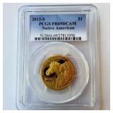 2012-S $1 PCGS PR69DCAM Native American
