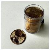 (20) 2000 D Sacagawea $1 Dollar Coins