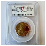2006-D SAC$1 PCGS SP68 SACAGAWEA NATIVE AMERICAN