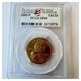 2005-P SAC$1 PCGS SP69 SACAGAWEA NATIVE AMERICAN