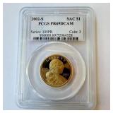 2002-S Sacagawea $1 PCGS PR69DCAM