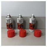 (3) Rust-Oleum Flat Red Automotive High Heat