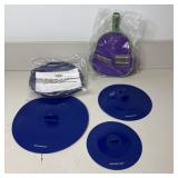 Rachael Ray Silicone Suction Lids & Handheld